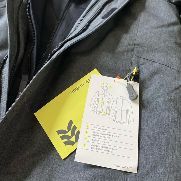 Boys 3-in-1 Winter Jacket - All in Motion - Picture 3 of 5